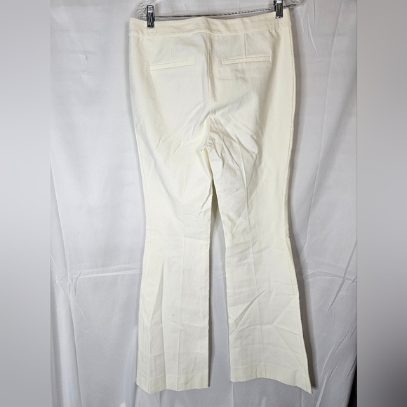 Derek Lam size 12 off-white flare pant NWOT - Picture 5 of 7